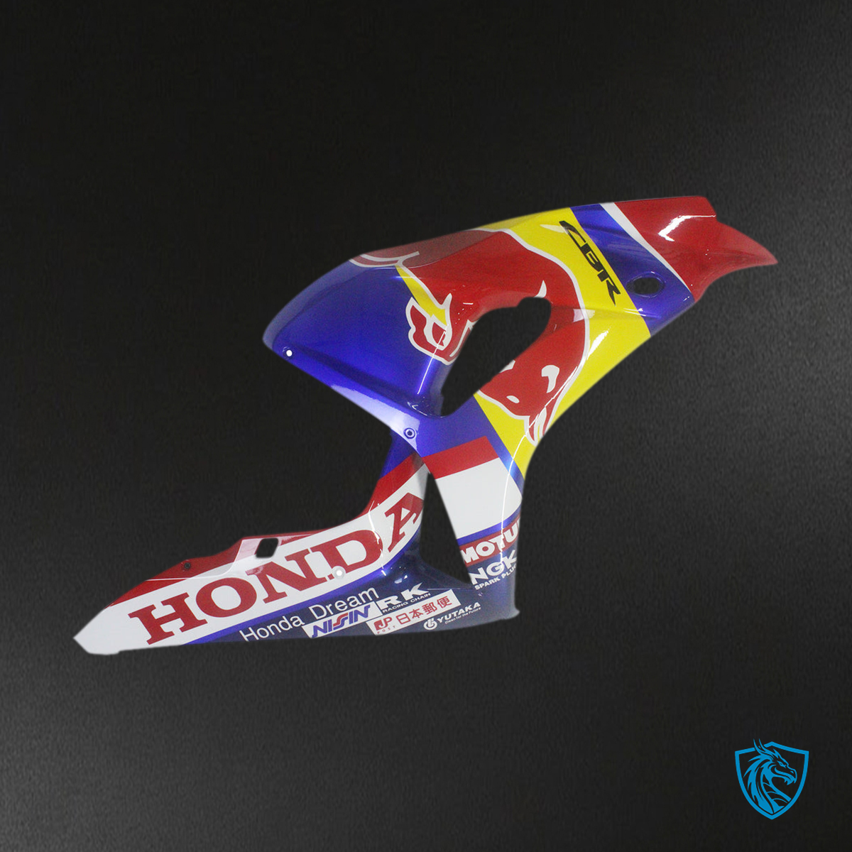 Honda CBR1000RR (2006-2007) Red, Blue & Yellow - Custom ABS Fairing Kit