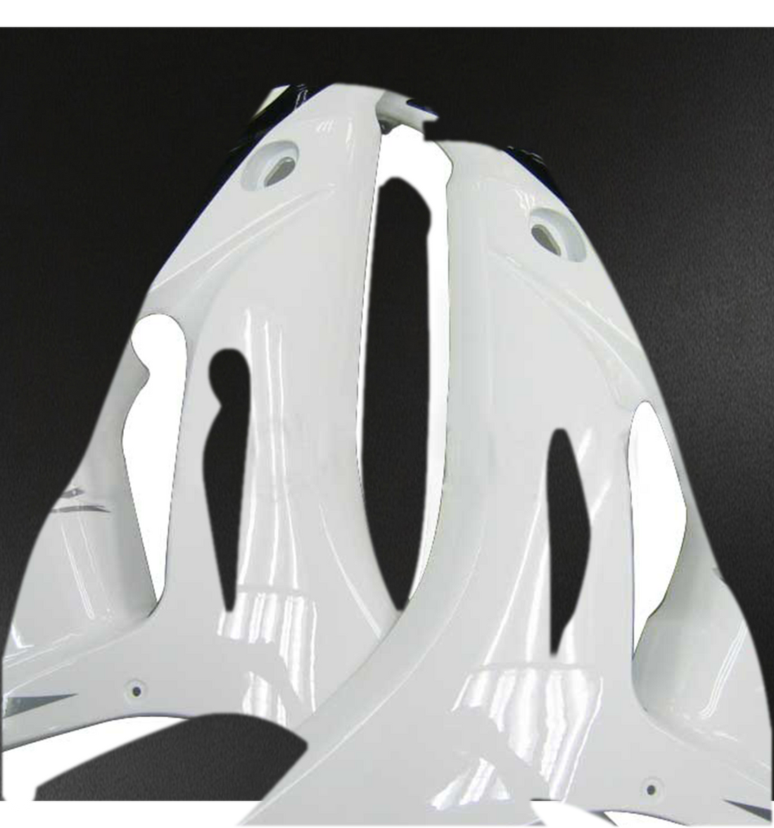 Honda CBR1000RR (2006-2007) White & Black Racing Generic Fairing Kit - Aftermarket ABS Bodywork