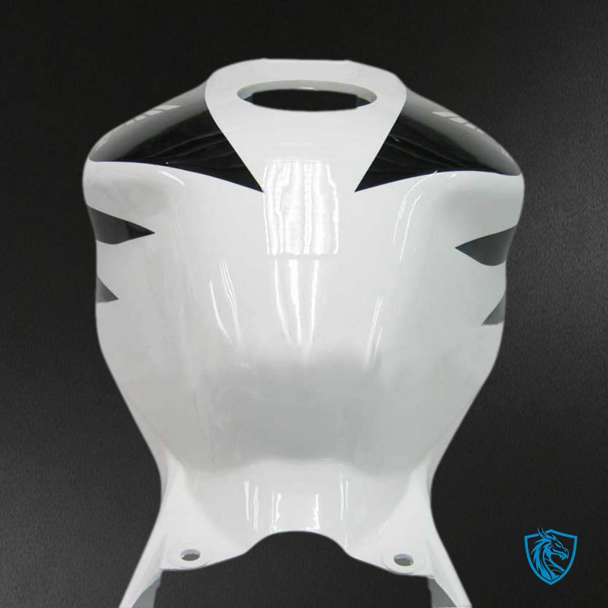 Honda CBR1000RR (2006-2007) White & Black Racing Generic Fairing Kit - Aftermarket ABS Bodywork