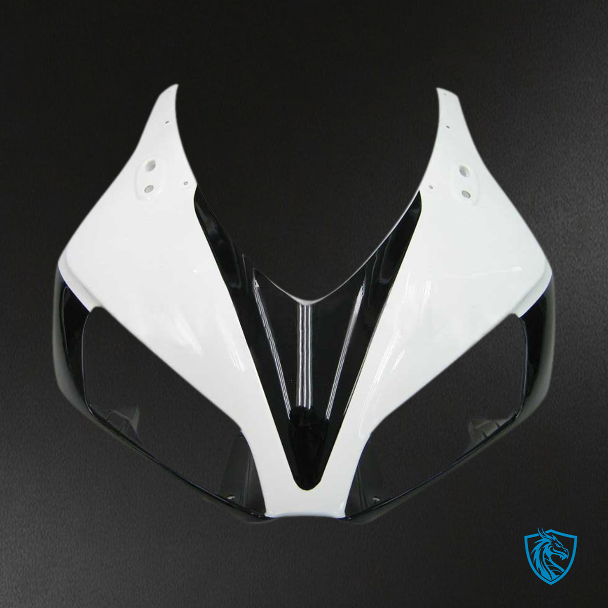 Honda CBR1000RR (2006-2007) White & Black Racing Generic Fairing Kit - Aftermarket ABS Bodywork