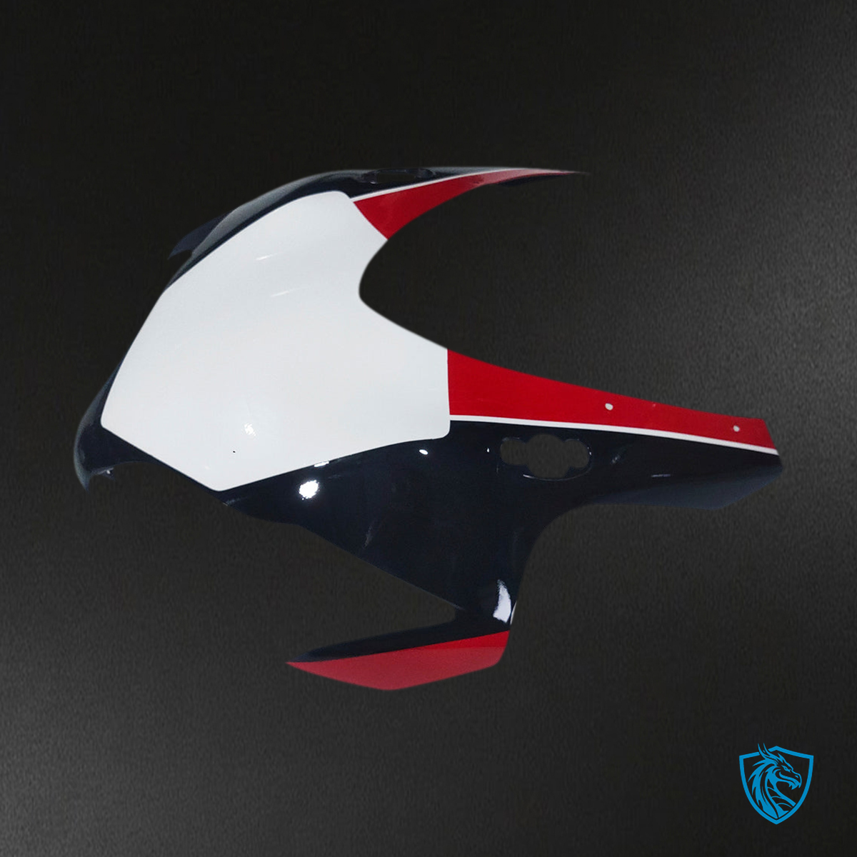 Honda CBR1000RR (2008-2011) White, Red & Black Fairing Kit - Aftermarket ABS Bodywork