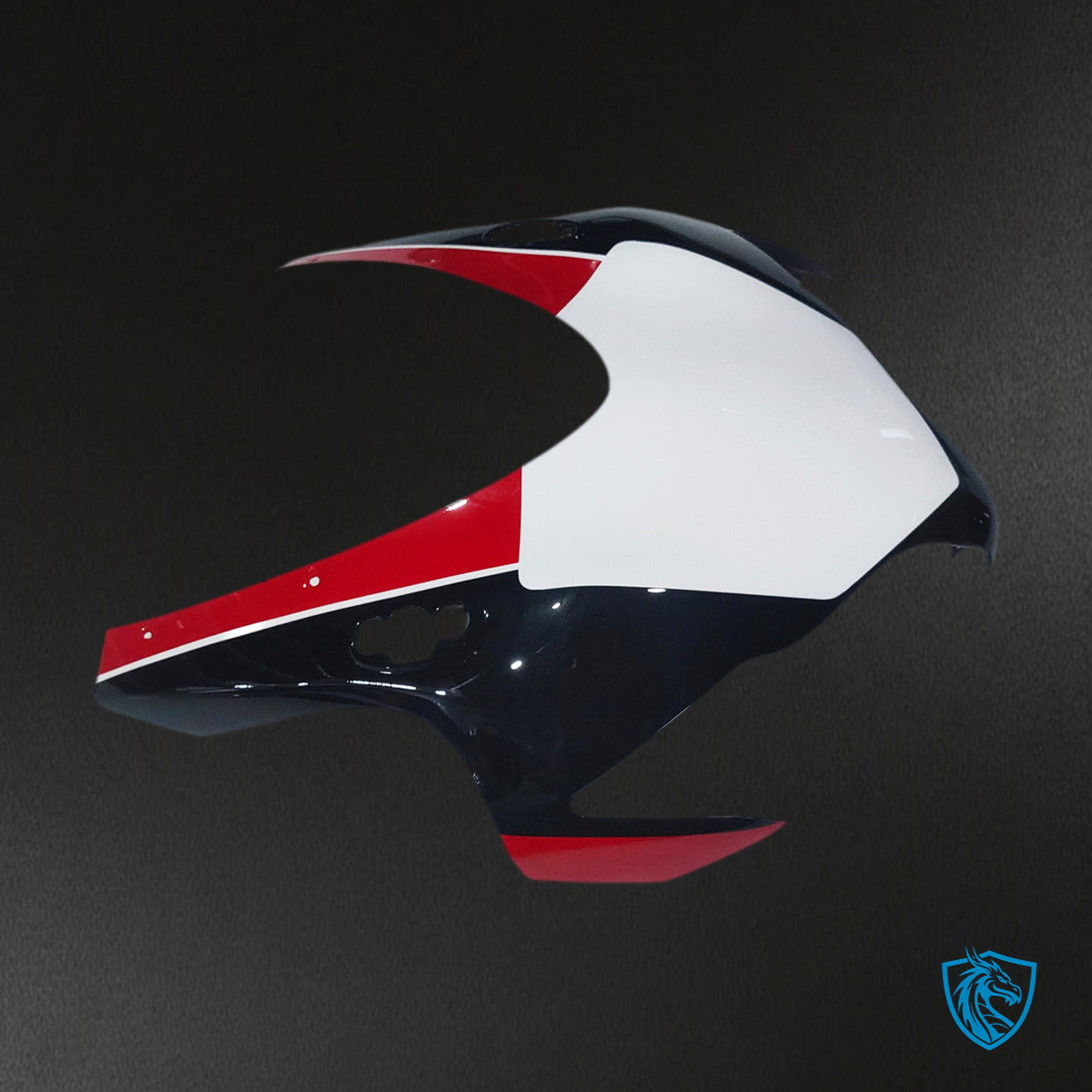 Honda CBR1000RR (2008-2011) White, Red & Black Fairing Kit - Aftermarket ABS Bodywork