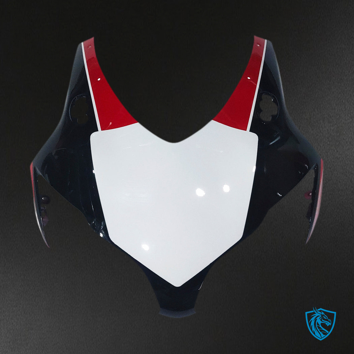 Honda CBR1000RR (2008-2011) White, Red & Black Fairing Kit - Aftermarket ABS Bodywork