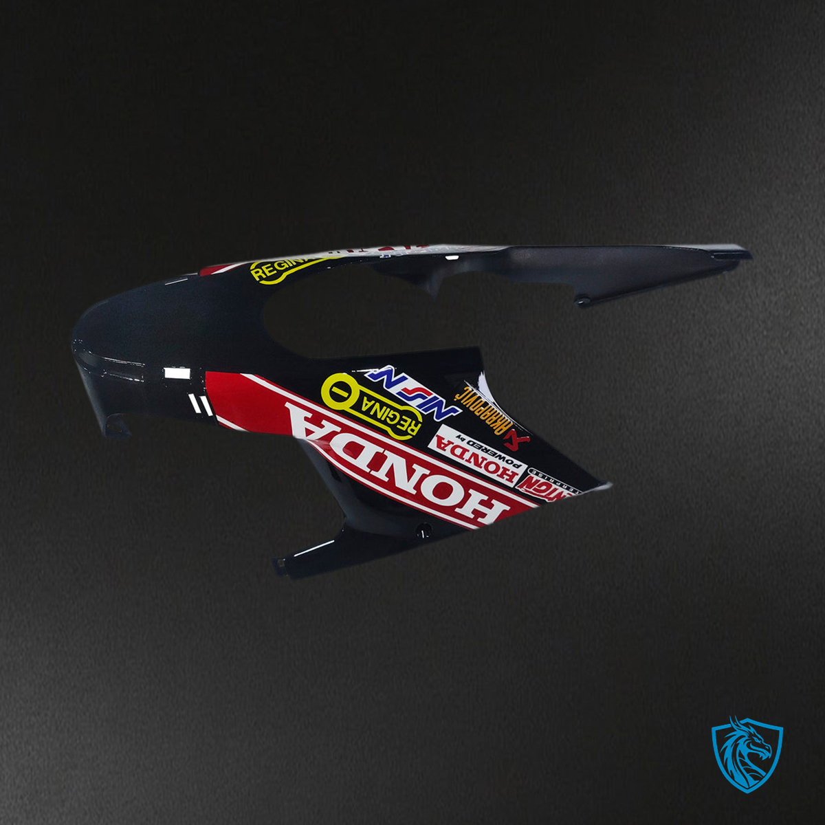 Honda CBR1000RR (2008-2011) White, Red & Black Fairing Kit - Aftermarket ABS Bodywork