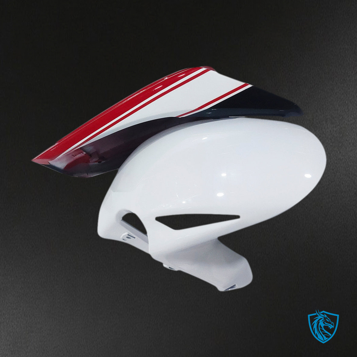 Honda CBR1000RR (2008-2011) White, Red & Black Fairing Kit - Aftermarket ABS Bodywork