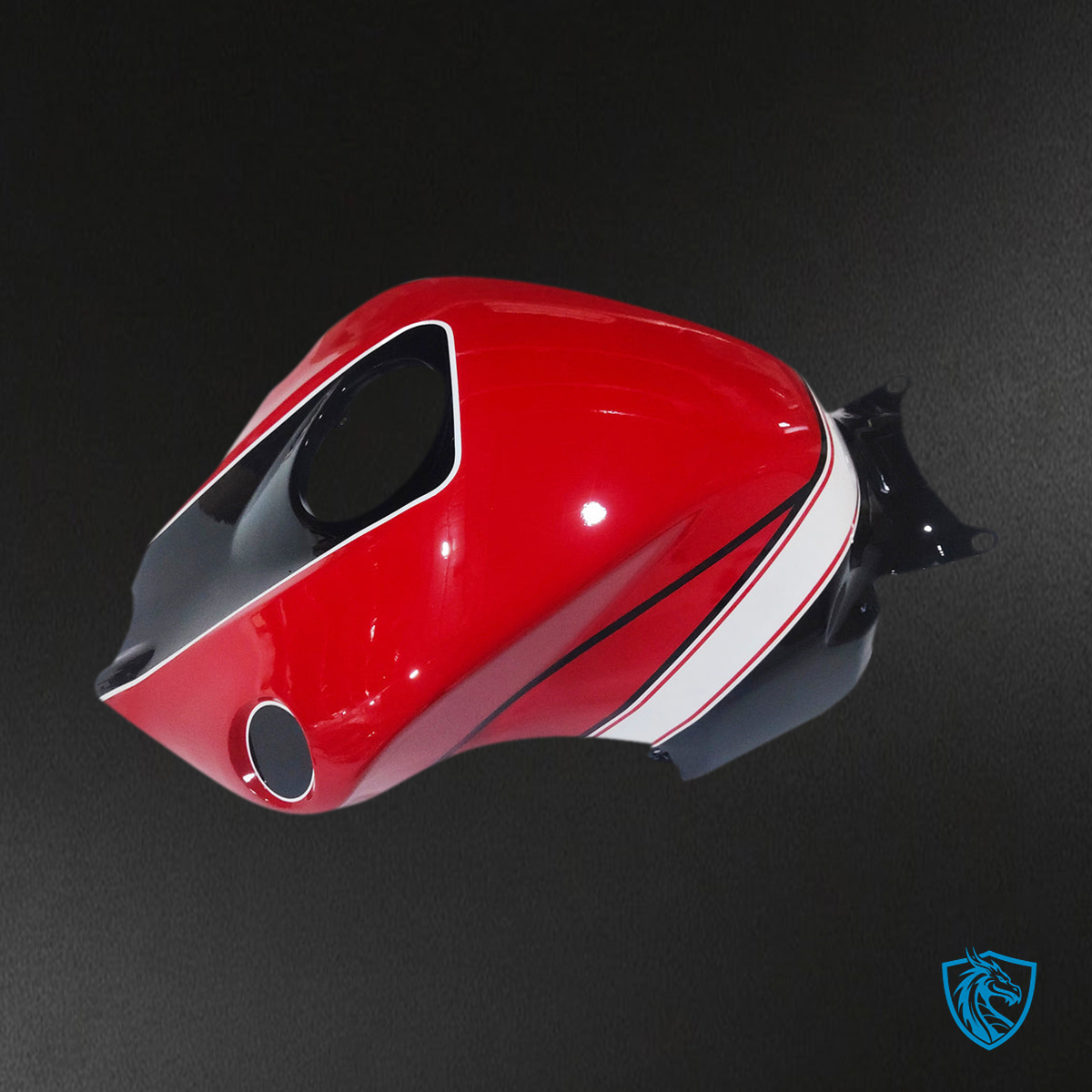 Honda CBR1000RR (2008-2011) White, Red & Black Fairing Kit - Aftermarket ABS Bodywork