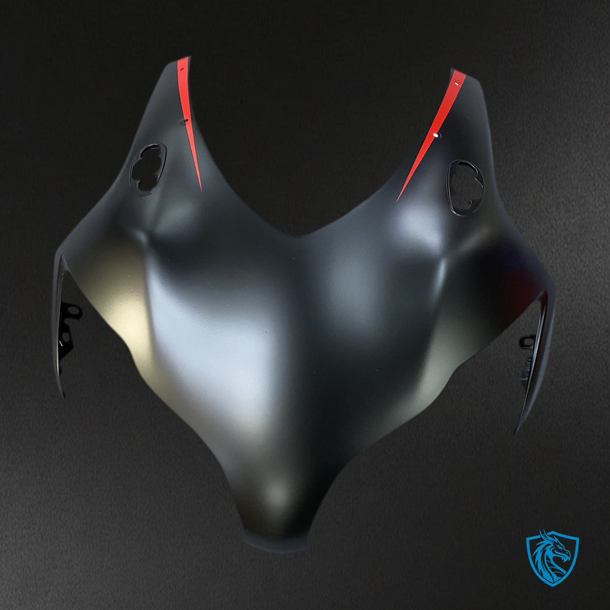 Honda CBR1000RR (2008-2011) Matte Black & Red - MERGEment Motorcycle Fairings Kit