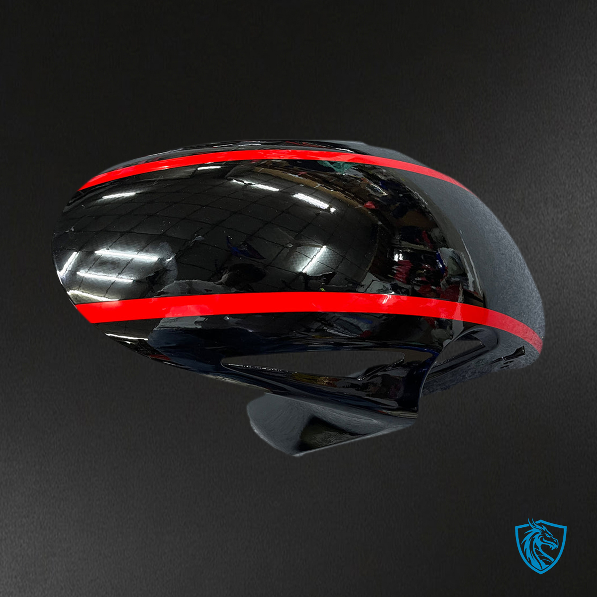 Honda CBR1000RR (2008-2011) Gloss Black & Red Fairing Kit | ABS Bodywork
