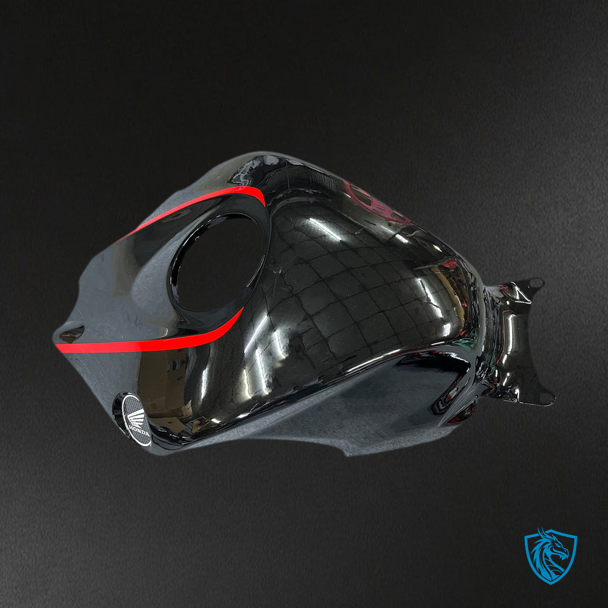 Honda CBR1000RR (2008-2011) Gloss Black & Red Fairing Kit | ABS Bodywork