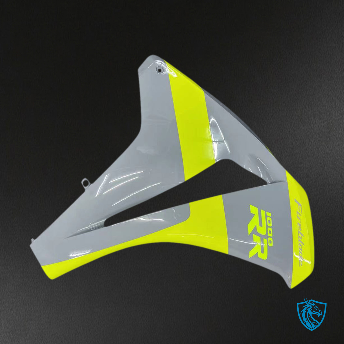 Honda CBR1000RR (2008-2011) Gray & Neon Yellow Fairing Kit - Aftermarket ABS Bodywork