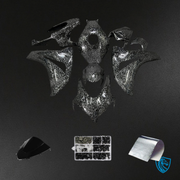 Black Carbon Fiber