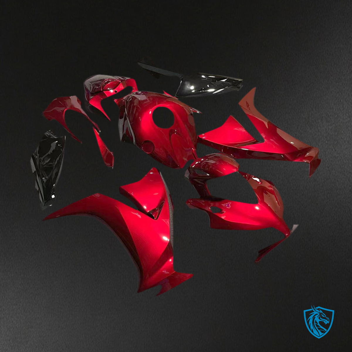 Honda CBR1000RR (2012-2016) Gloss Red & Black Fairing Kit | ABS Bodywork