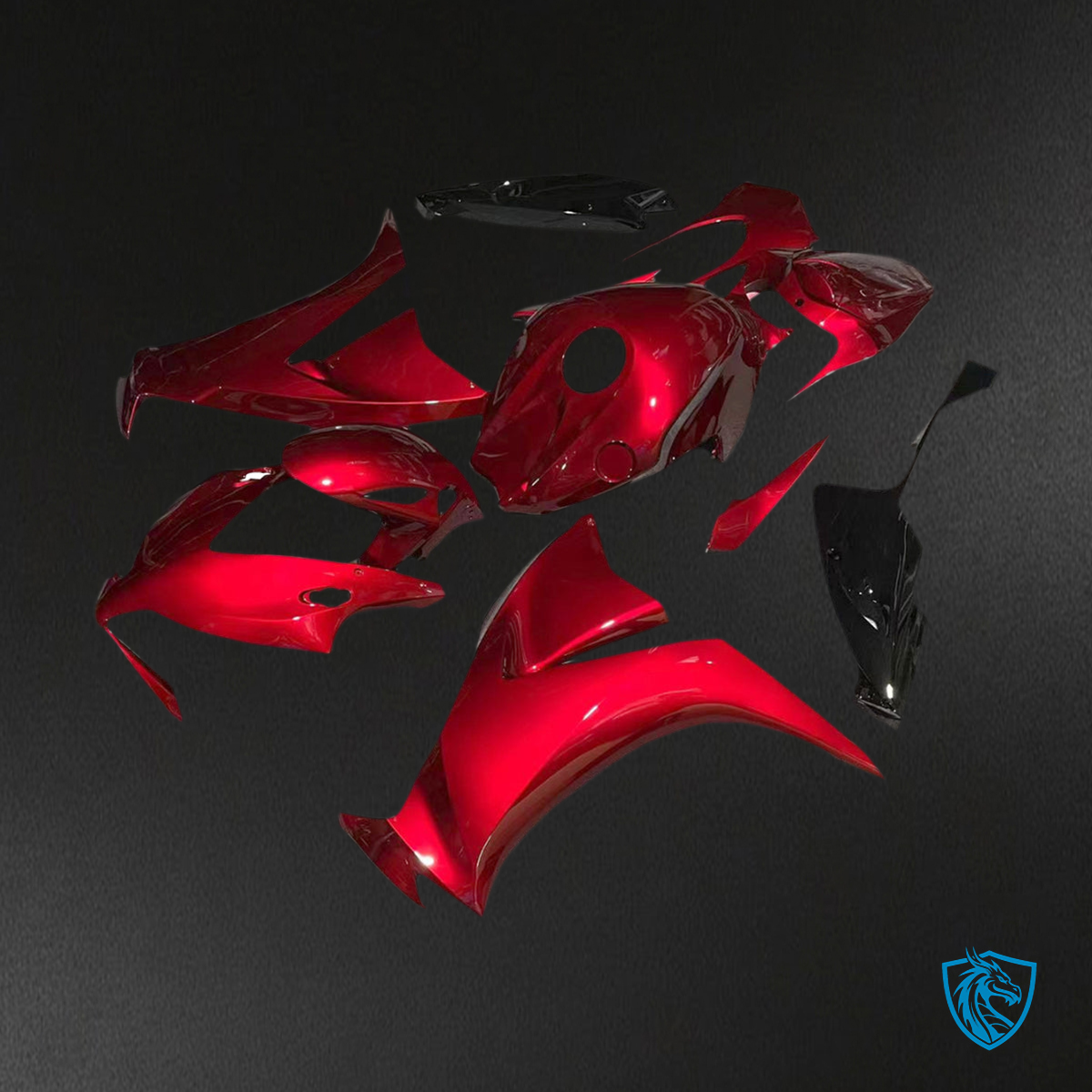 Honda CBR1000RR (2012-2016) Gloss Red & Black Fairing Kit | ABS Bodywork