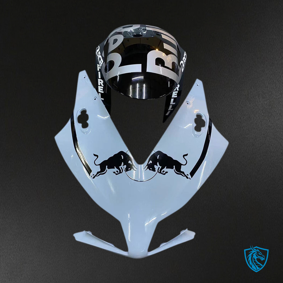 Honda CBR1000RR (2012-2016) White & Black Fairing Kit - Aftermarket ABS Bodywork