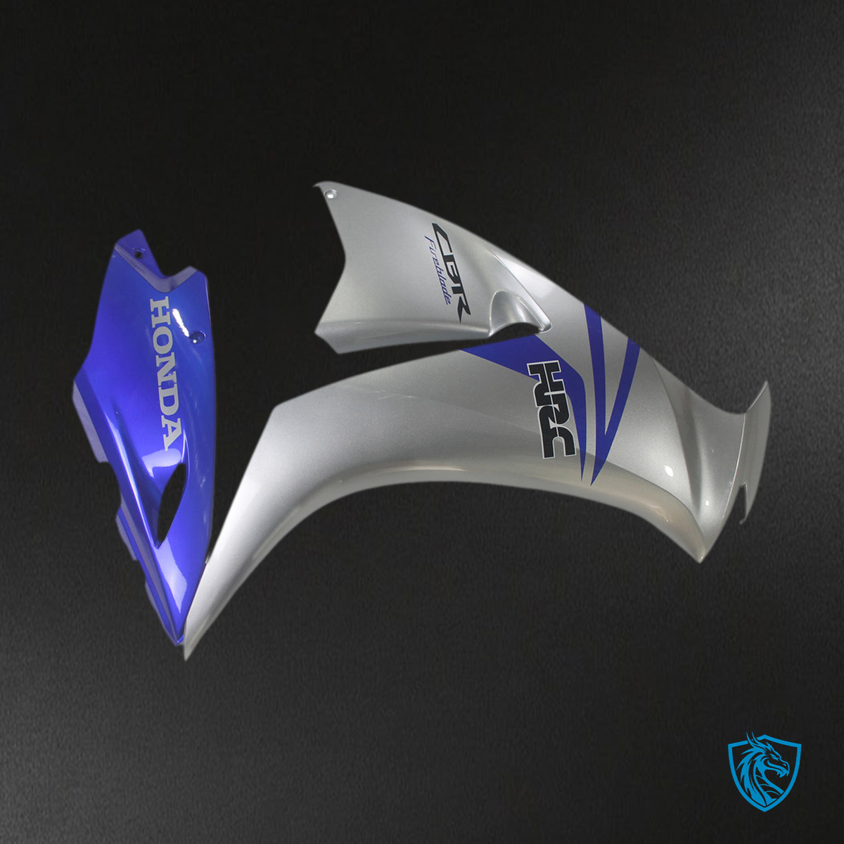 Honda CBR1000RR (2012-2016) Silver & Blue Fairing Kit | ABS Bodywork