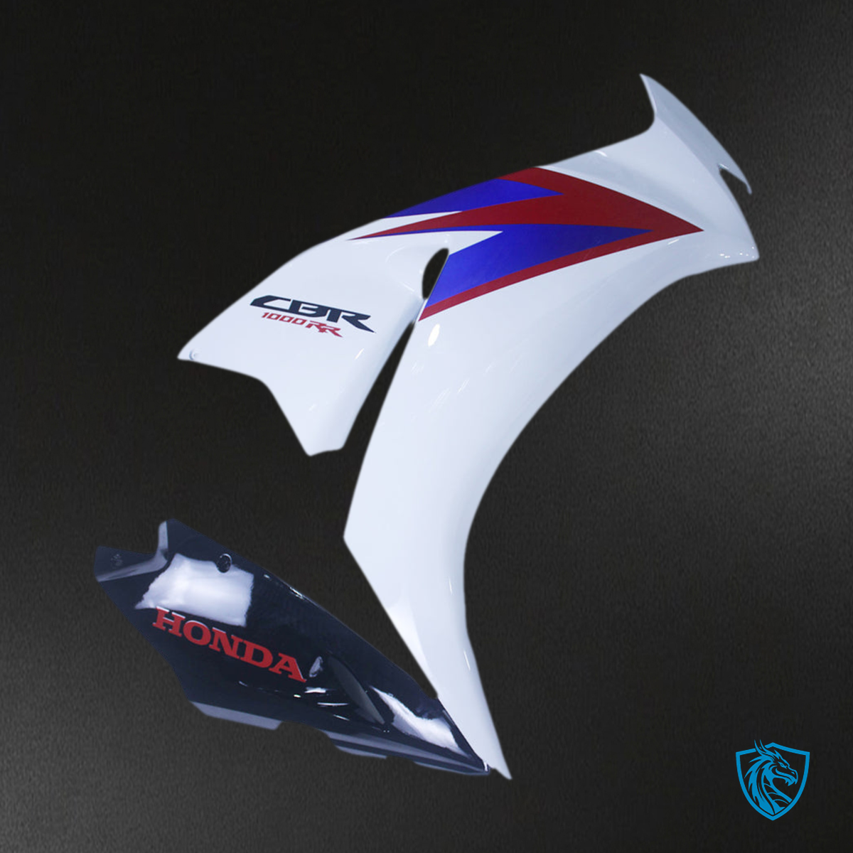 Honda CBR1000RR (2012-2016) White, Black & Blue - MERGEment Motorcycle Fairings Kit