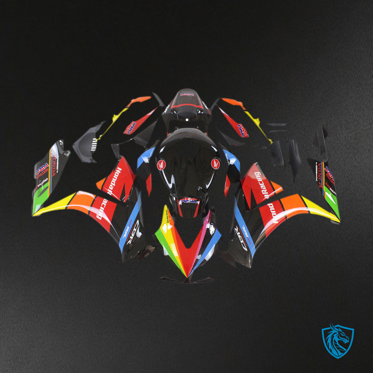 Honda CBR1000RR (2012-2016) Multicolour Fairing Kit | ABS Bodywork
