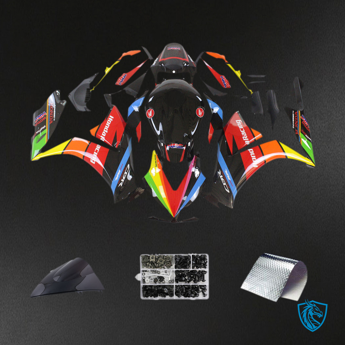 Honda CBR1000RR (2012-2016) Multicolour Fairing Kit | ABS Bodywork