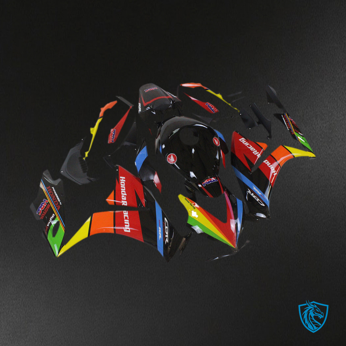 Honda CBR1000RR (2012-2016) Multicolour Fairing Kit | ABS Bodywork