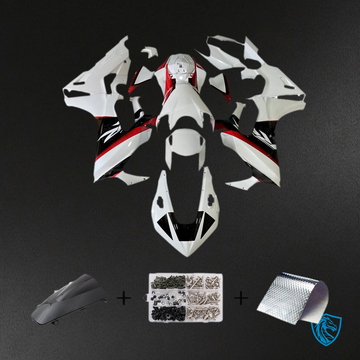 Honda CBR1000RR (2017-2023) White & Black - MERGEment Motorcycle Fairings Kit