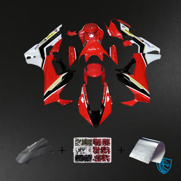 Honda CBR1000RR (2017-2023) Red, White & Black Fairing Kit | ABS Bodywork