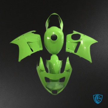 Honda CBR1100XX (1996-2007) Glossy Green Fairing Kit - Aftermarket ABS Bodywork