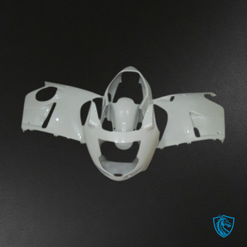 Honda CBR1100XX (1996-2007) Glossy White Fairing Kit - Aftermarket ABS Bodywork
