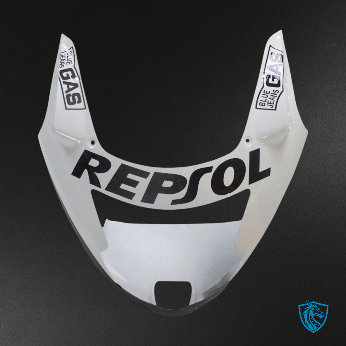 Honda CBR1100XX (1996-2007) Super Black Bird Black & White Repjol - Fairing Kit