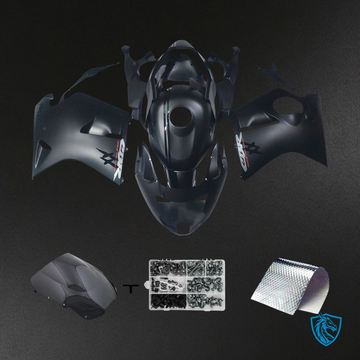 Honda CBR1100XX (1996-2007) Super Black Bird Dark Gray - Fairing Kit