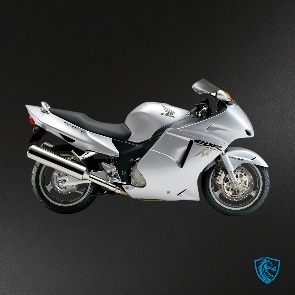 Honda CBR1100XX (1996-2007) Super Black Bird Sliver - Fairing Kit