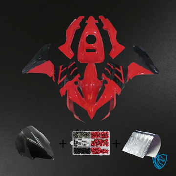 Honda CBR125R (2002-2006) Red & Black - Fairing Kit