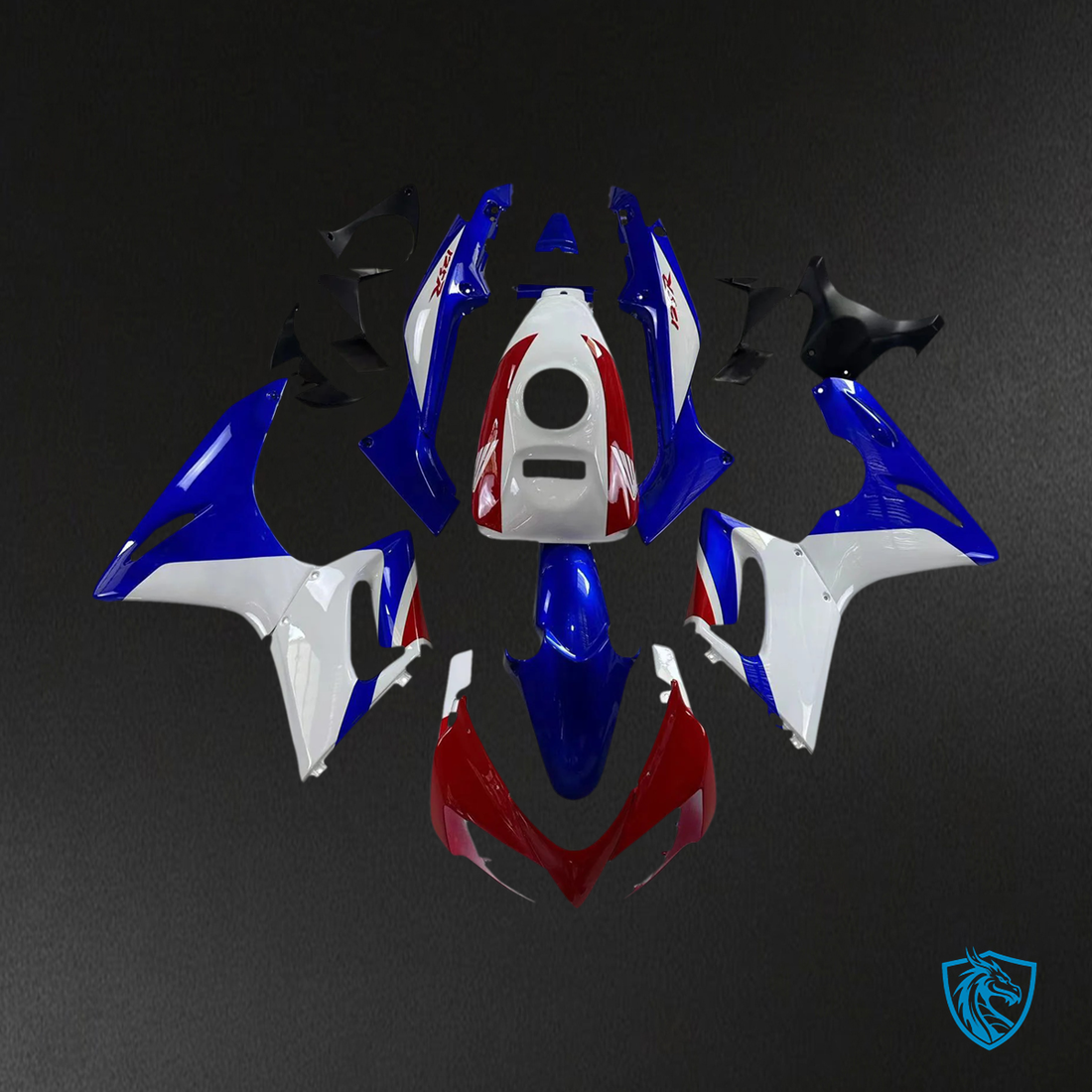 Honda CBR125R (2002-2006) Red & Blue - Fairing Kit