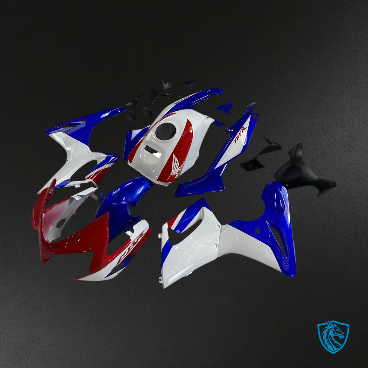Honda CBR125R (2002-2006) Red & Blue - Fairing Kit