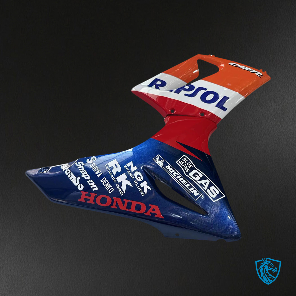 Honda CBR125R (2002-2006) Red & Orange Repjol - Fairing Kit