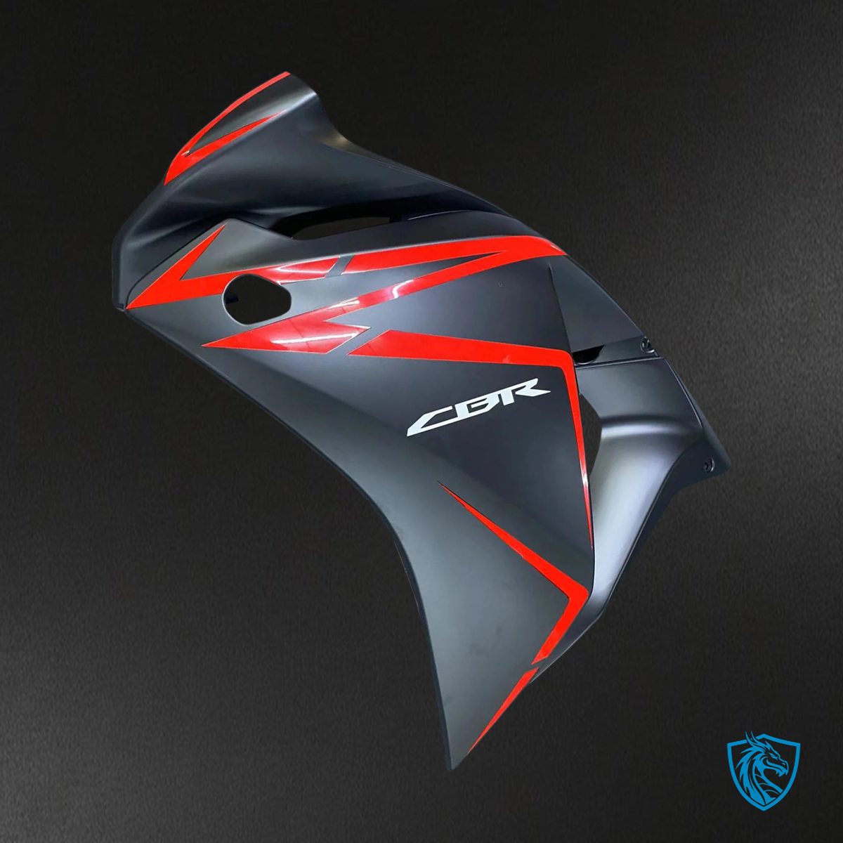 Honda CBR250R (2011-2015) Black with Red Stripe - Fairing Kit