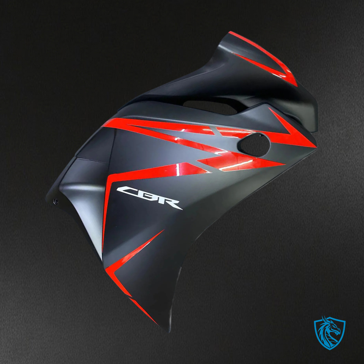 Honda CBR250R (2011-2015) Black with Red Stripe - Fairing Kit