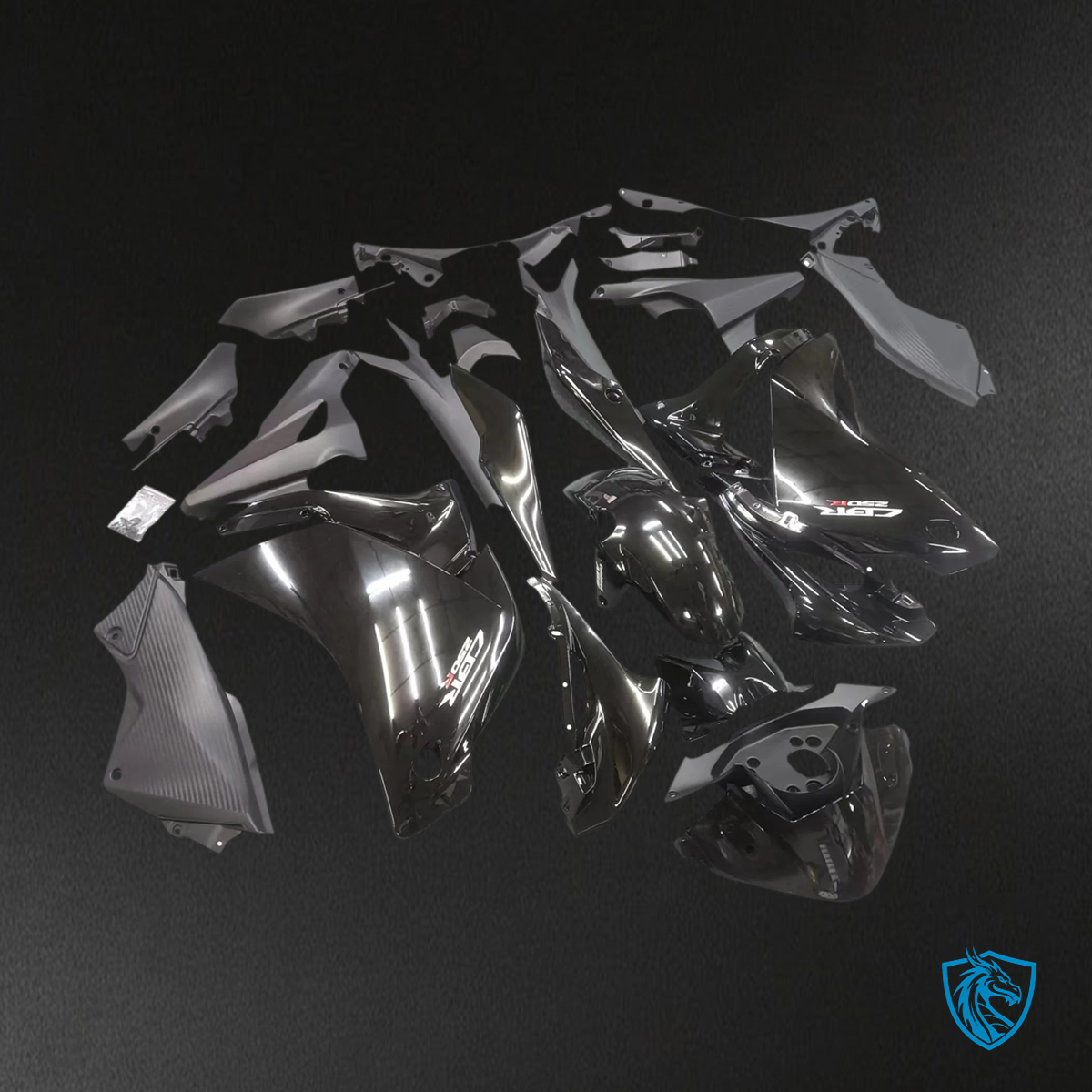 Honda CBR250R (2011-2015) Black - Fairing Kit