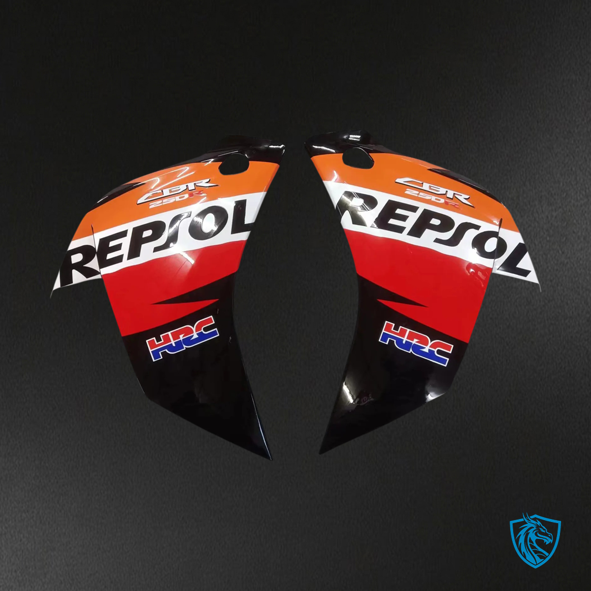 Honda CBR250R (2011-2015) Orange & Red - Fairing Kit