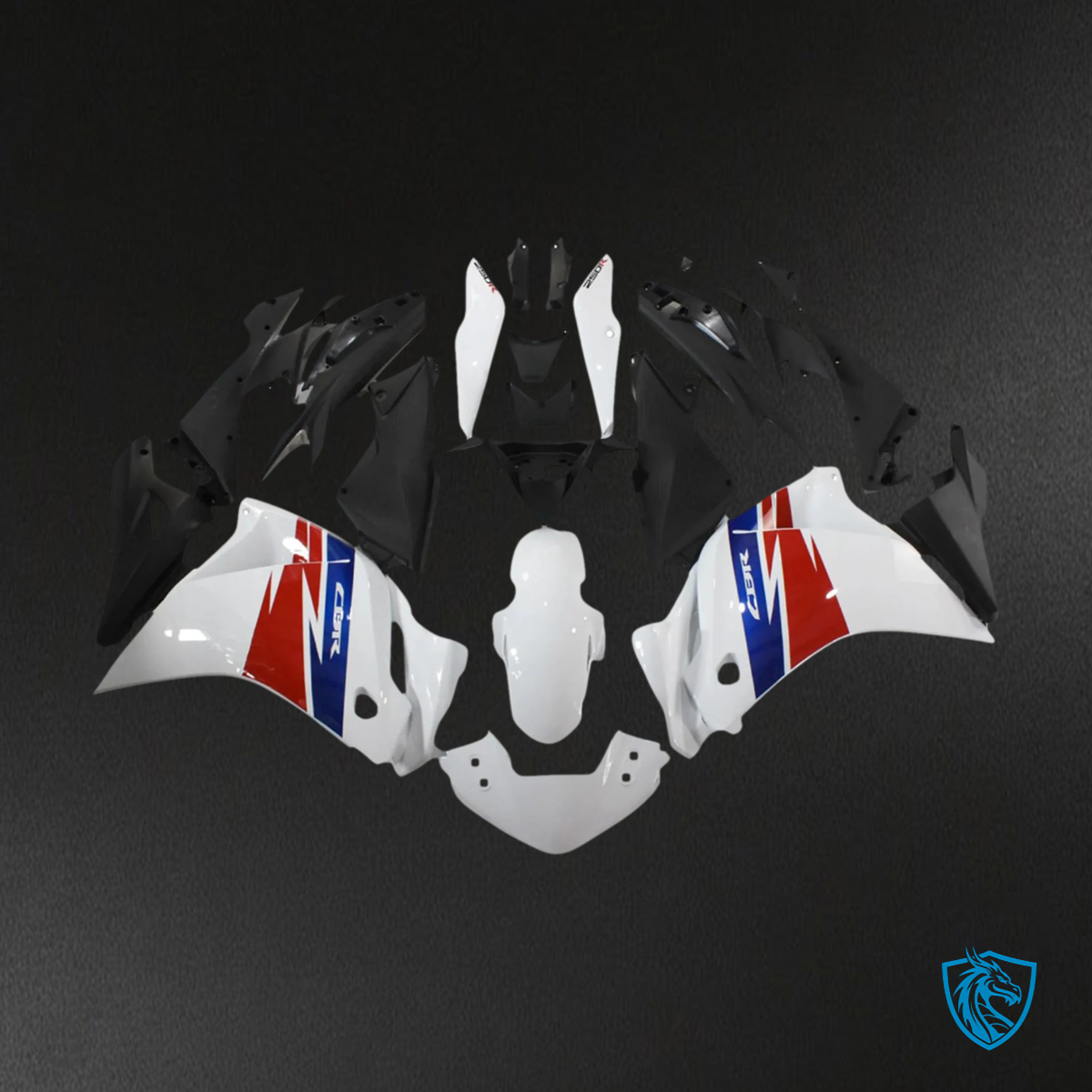 Honda CBR250R (2011-2015) Red & Blue - Fairing Kit