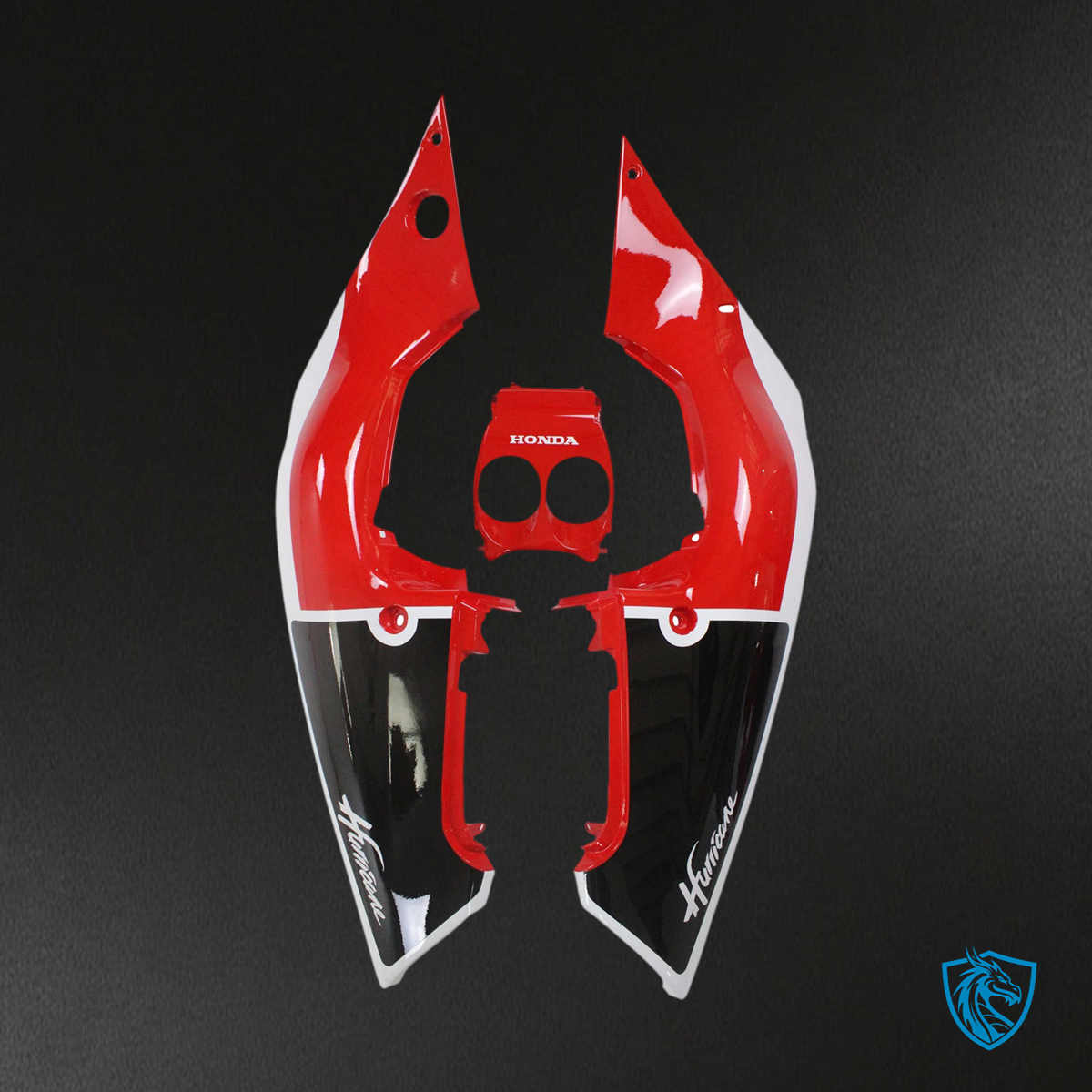 Honda CBR250RR MC19 (1988-1989) Red & Blue - Fairing Kit