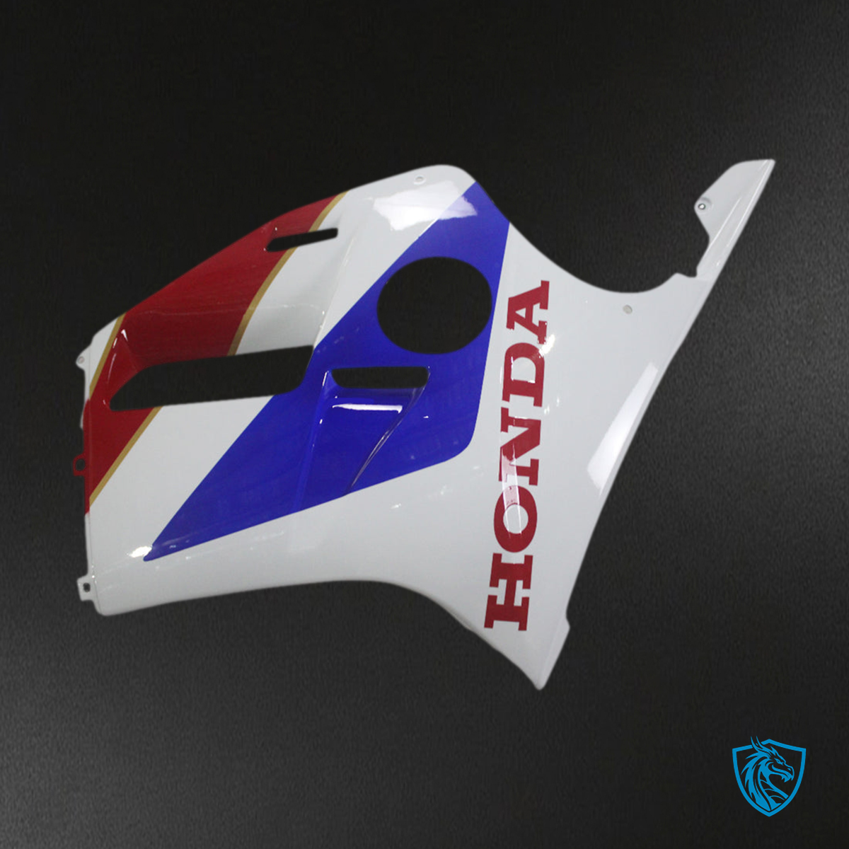 Honda CBR250RR MC19 (1988-1989) Fairing Kit - White, Red, and Blue - ABS Bodywork