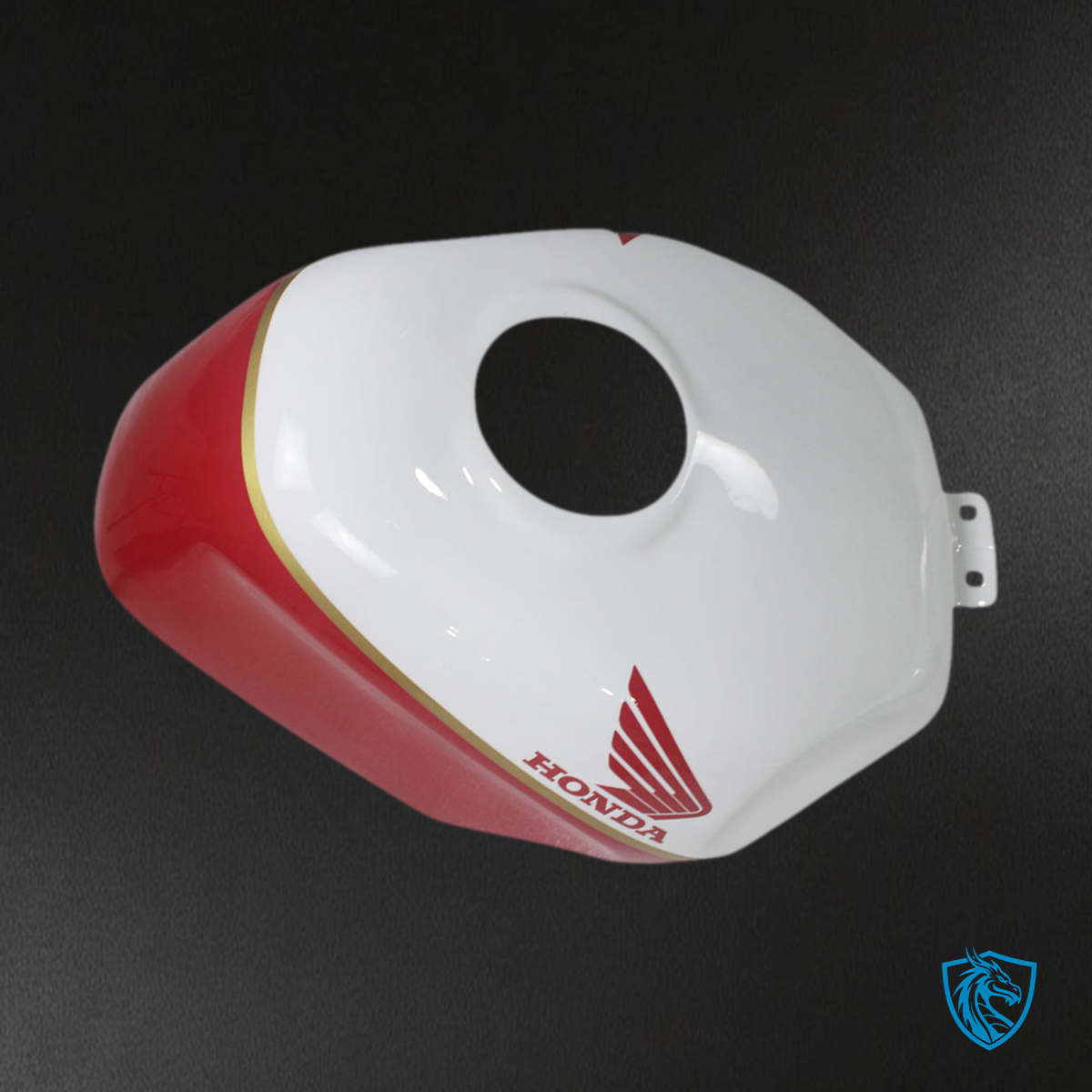 Honda CBR250RR MC19 (1988-1989) Fairing Kit - White, Red, and Blue - ABS Bodywork
