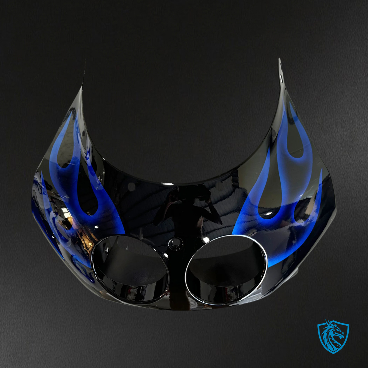 Honda CBR250RR MC22 (1990-1998) Black & Blue - Fairing Kit