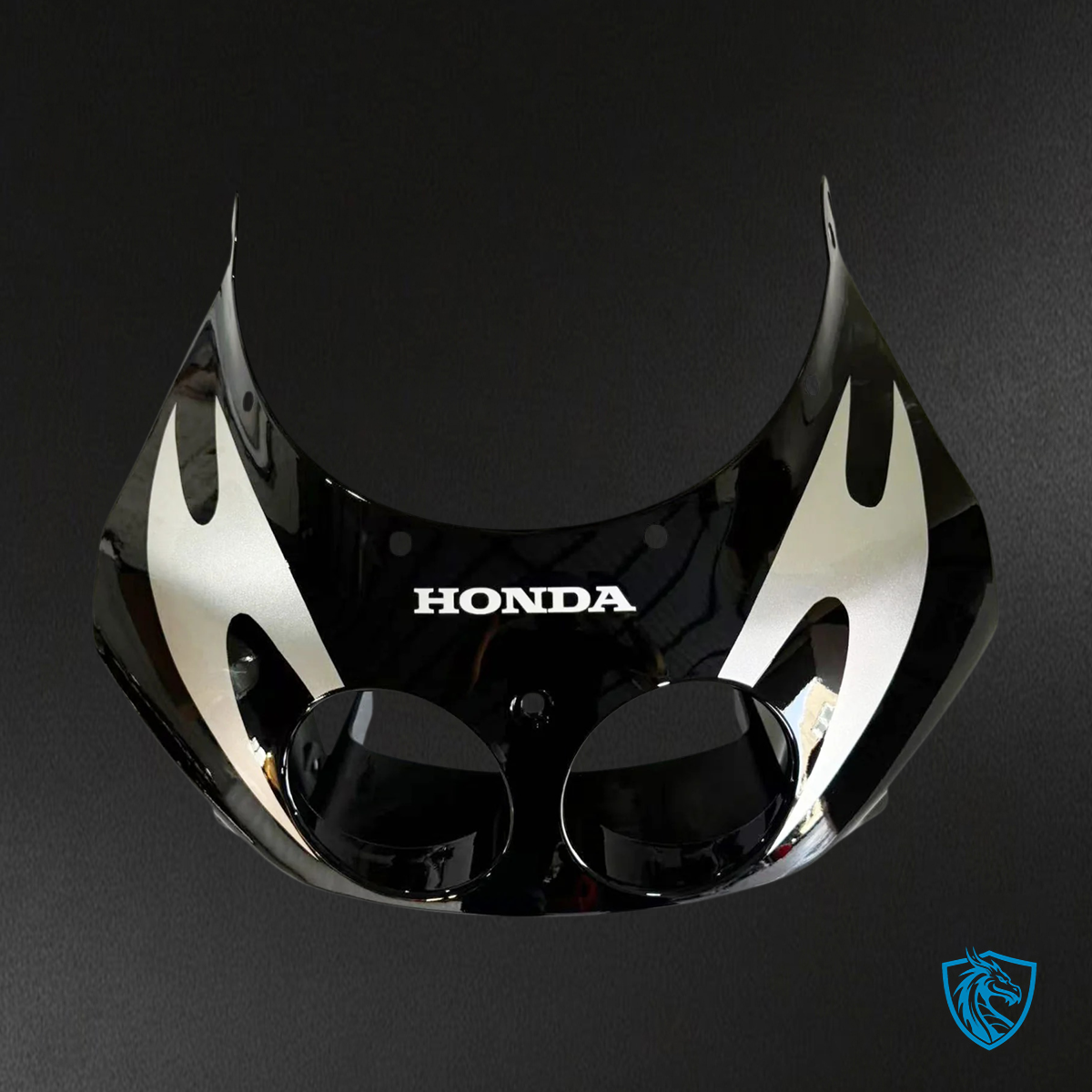 Honda CBR250RR MC22 (1990-1998) Black & Gray - Fairing Kit