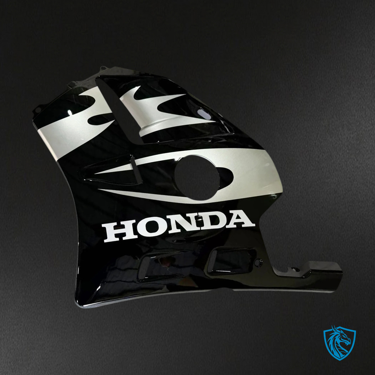 Honda CBR250RR MC22 (1990-1998) Black & Gray - Fairing Kit