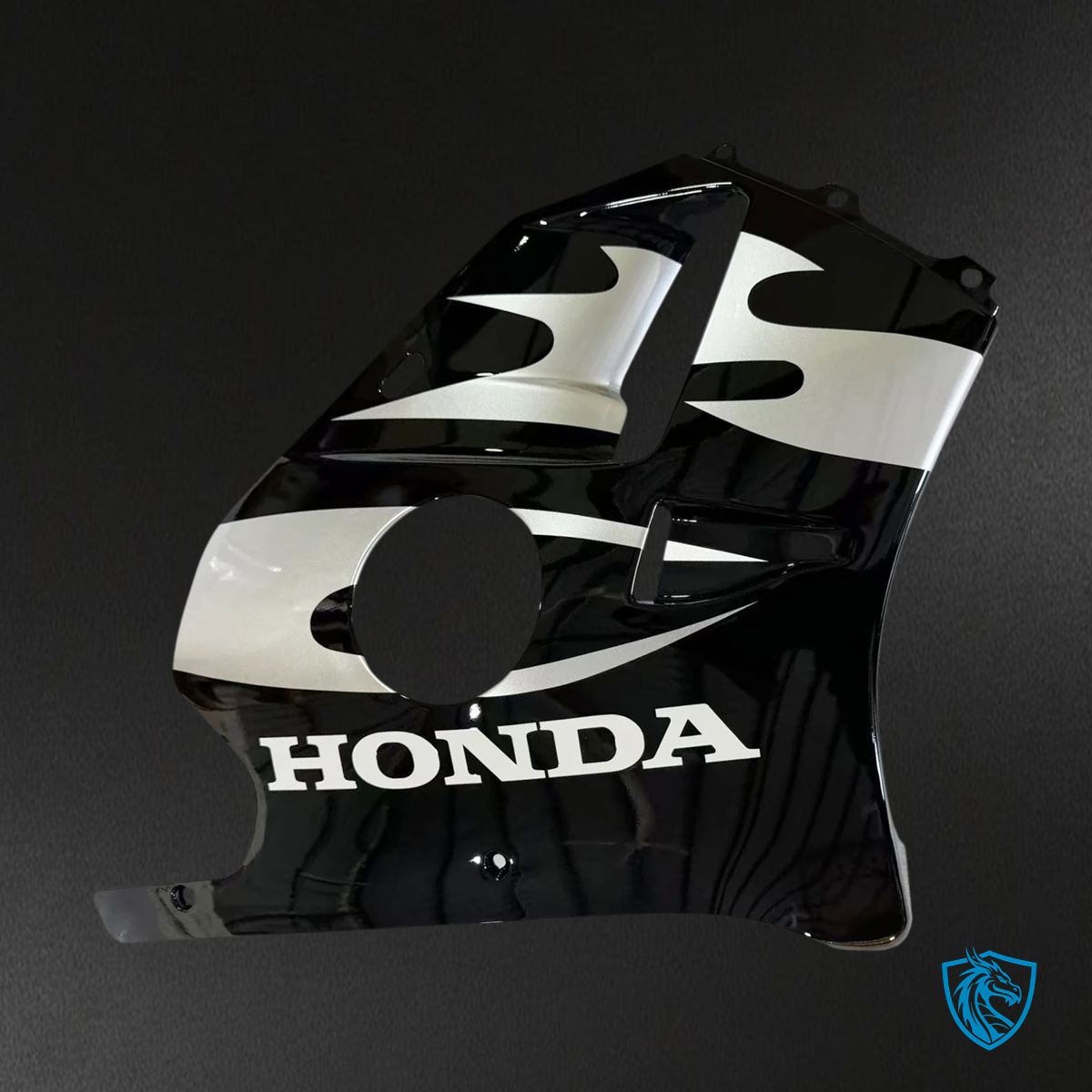 Honda CBR250RR MC22 (1990-1998) Black & Gray - Fairing Kit