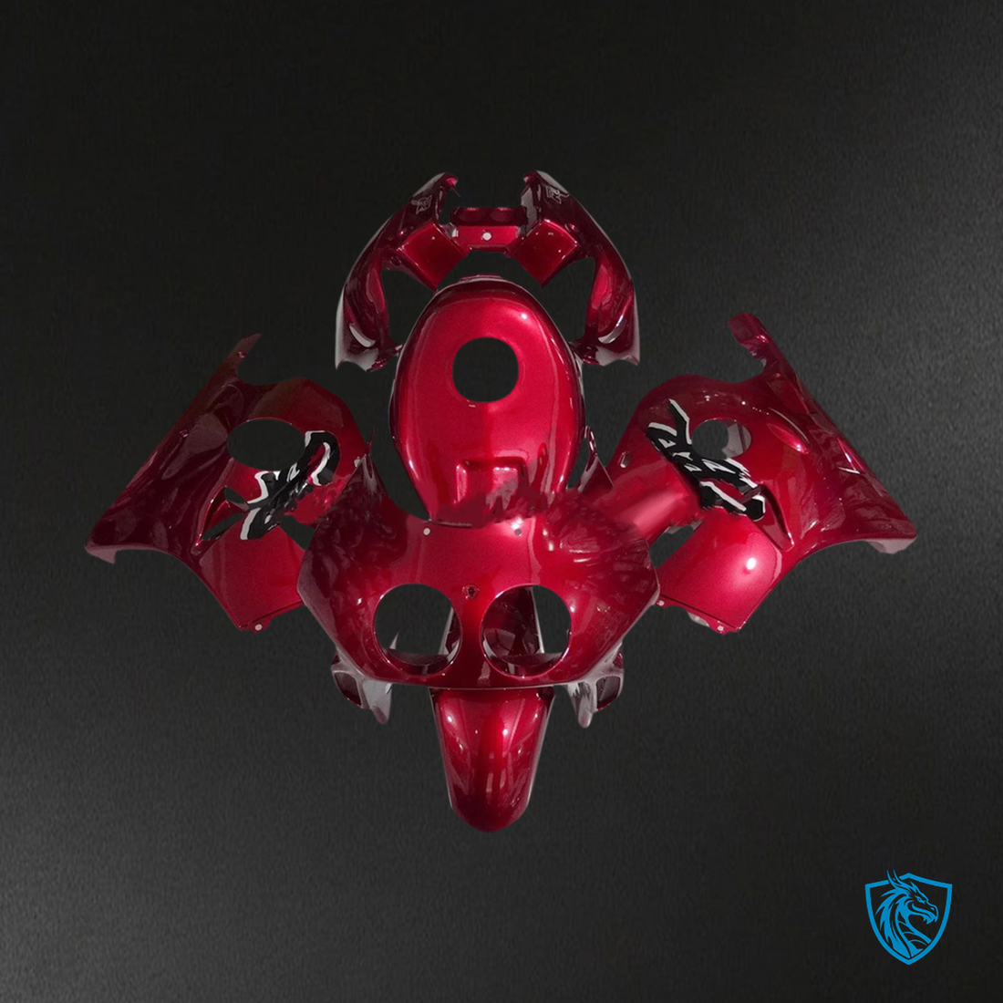 Honda CBR250RR MC22 (1990-1998) Red - Fairing Kit