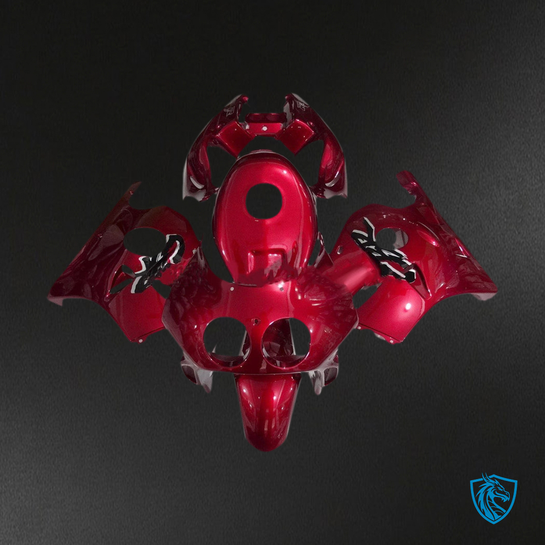 Honda CBR250RR MC22 (1990-1998)  Fairing Kit - Gloss Red - ABS Bodywork