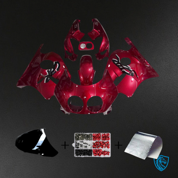 Honda CBR250RR MC22 (1990-1998)  Fairing Kit - Dark Red -  ABS Bodywork