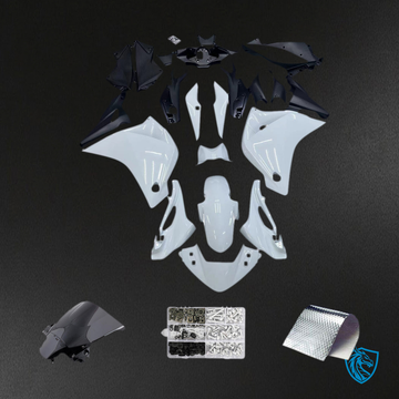Honda CBR250R (2011-2015 )  Fairing Kit -  White and Black - ABS Bodywork